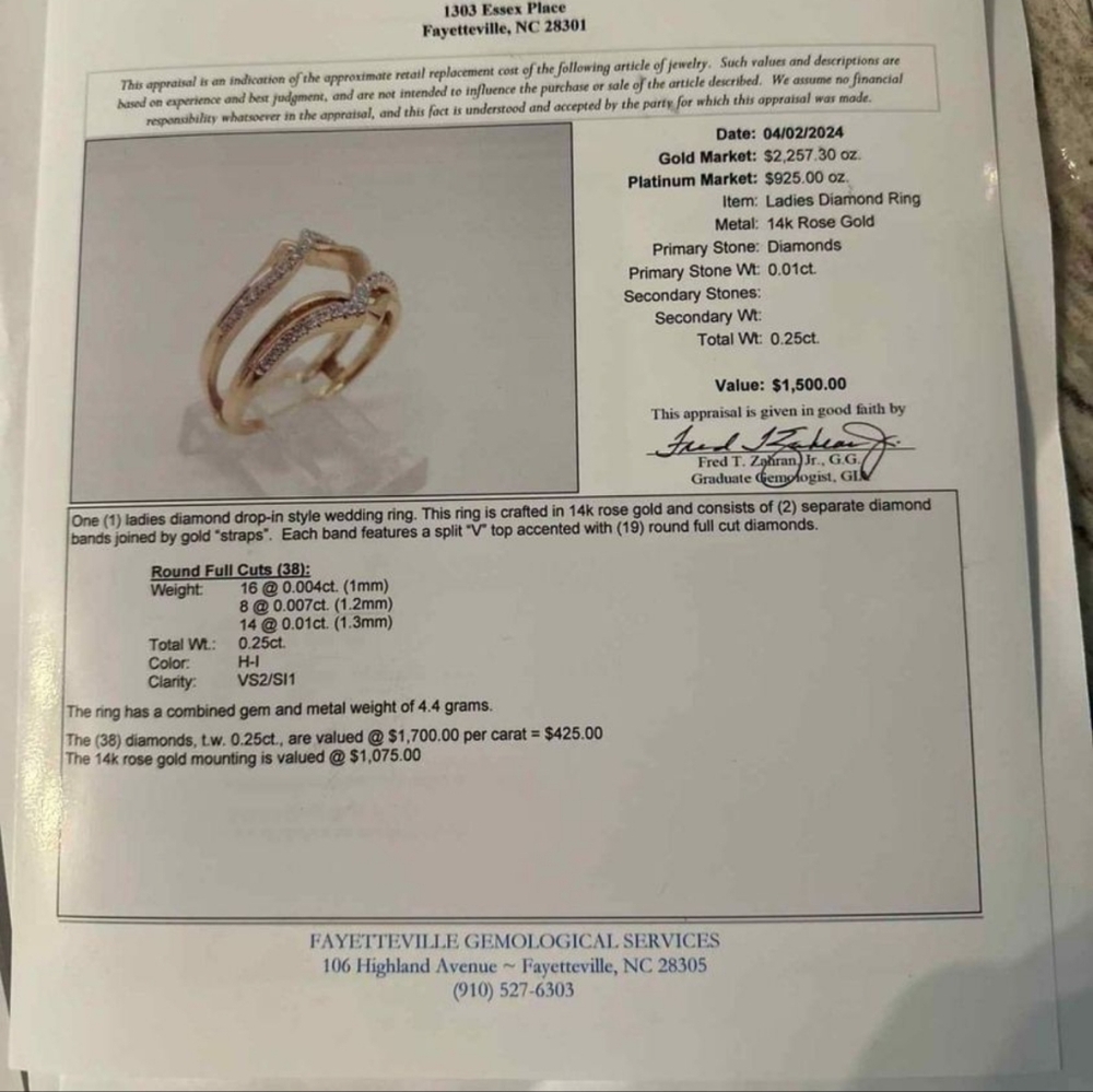 Wedding Ring Set - image 5